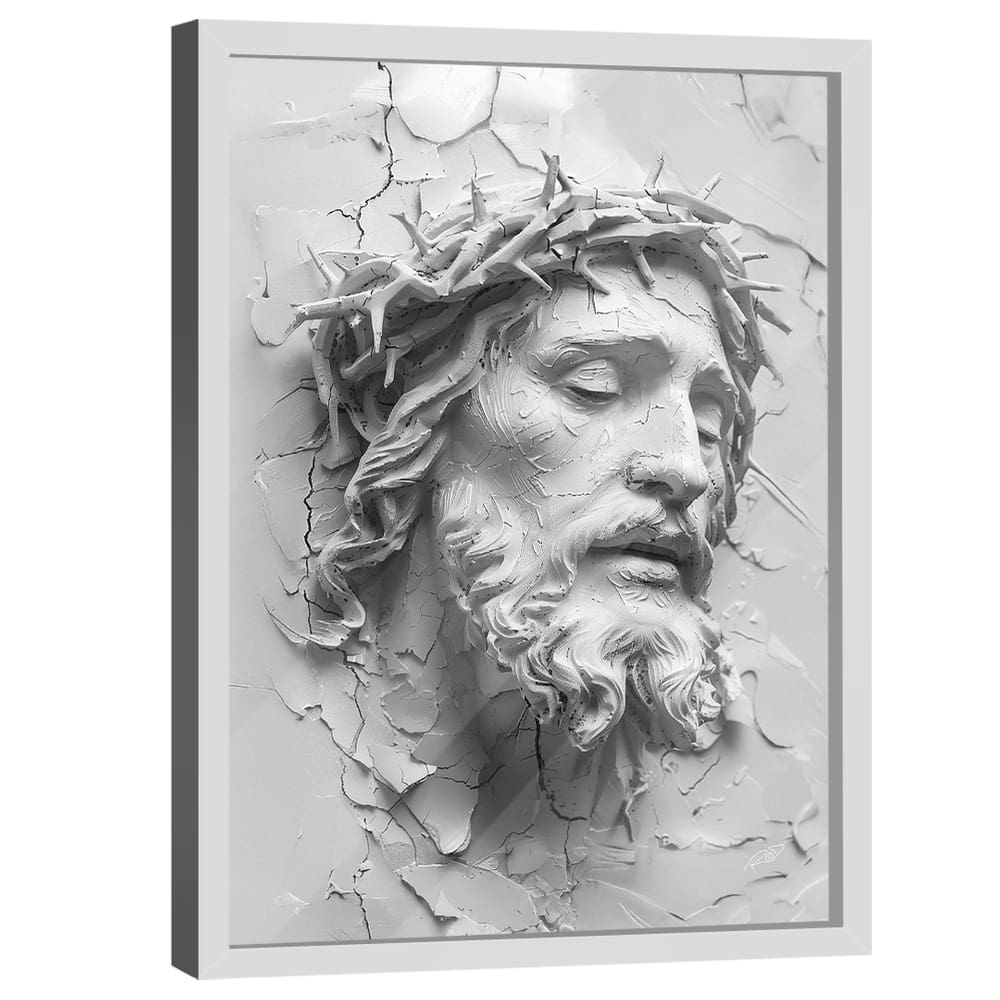 Quadros Decorativo Jesus Face 3D