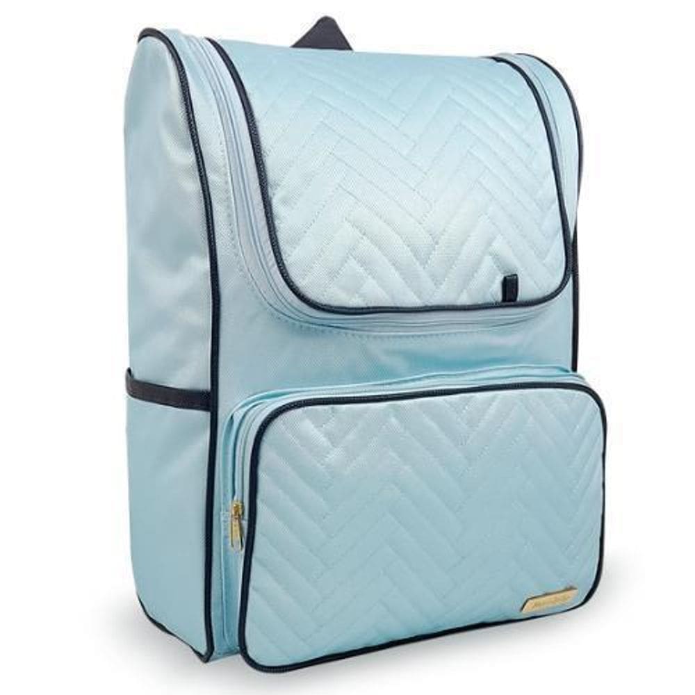 Mochila Maternidade Mave Baby Deluxe Azul Claro