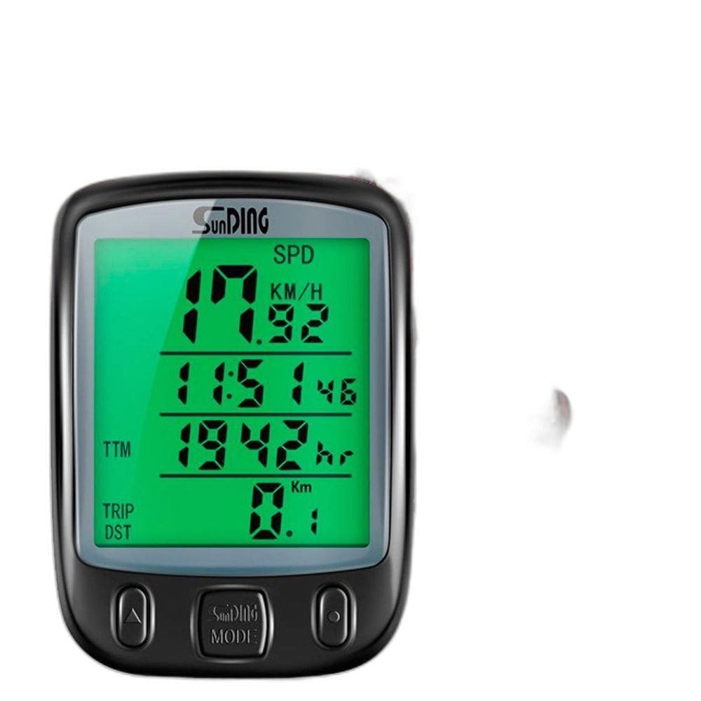 Velocímetro De Bike Digital Luz Noturna À Prova D`Água