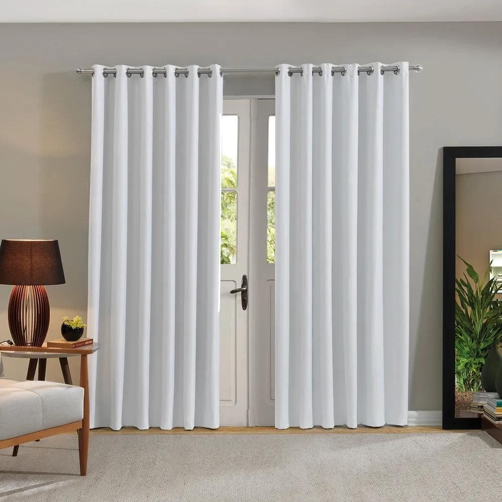 Cortina Blackout 100% Confort 4,2 X 2,3 Bella Janela Branco