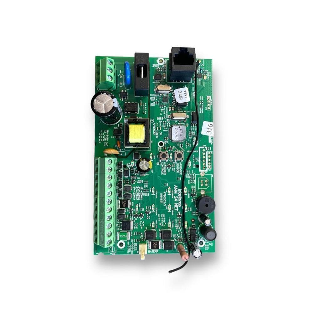 Placa Base Cpu Alarme Intelbras Anm 24 Net Nova