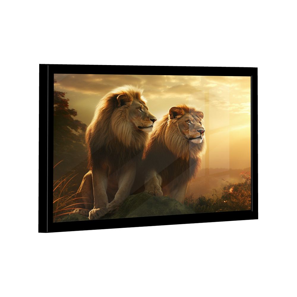 Quadro Decorativo Lion Brothers