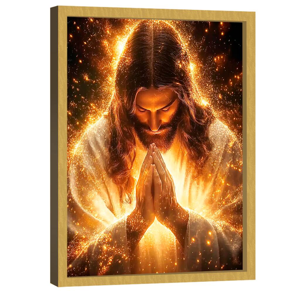 Quadro Decorativo Jesus Luz Da Graça Variação