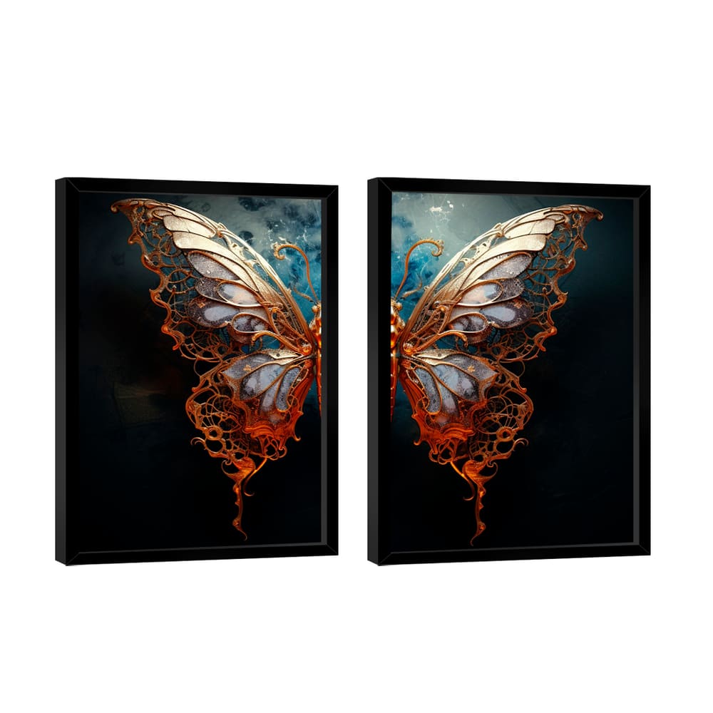 Quadro Decorativo Duo Light Butterfly