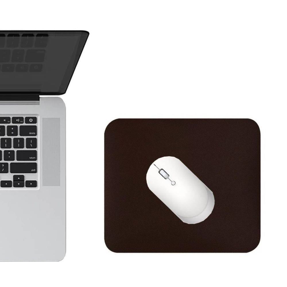 Mouse Pad 20X20Cm Tapete Mesa Gamer sintético Café