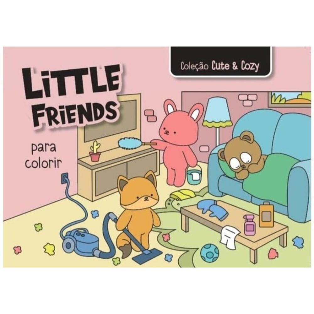 Little Friends - Livro Para Colorir