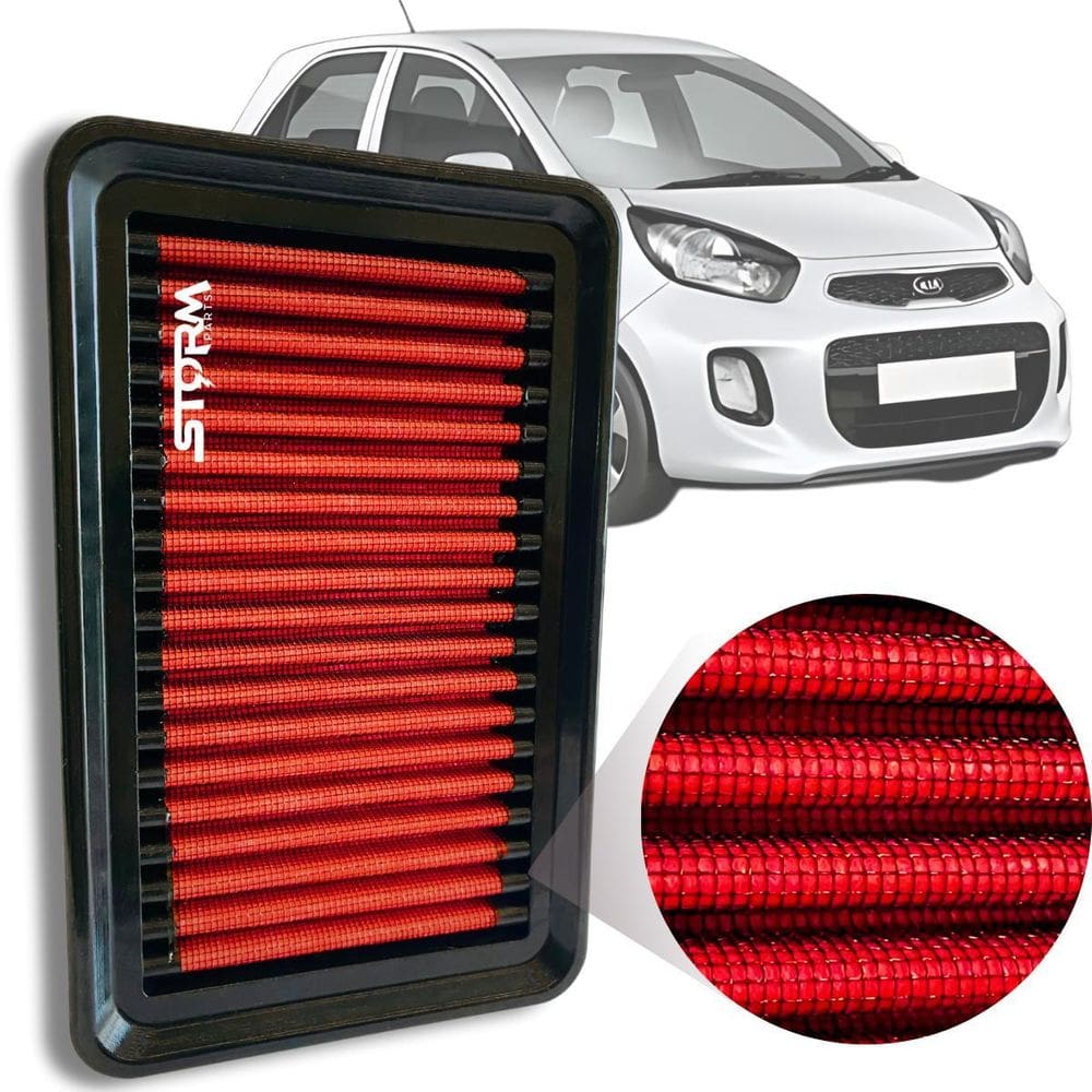 Filtro Ar Esportivo Kia Picanto 1.0 12V Flex Ano 2011 A 2018