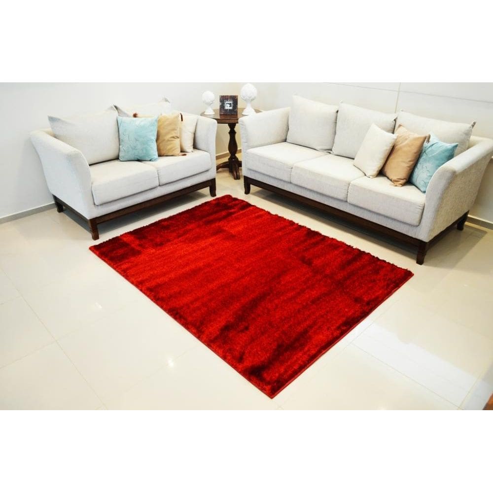 Passadeira Life Confort Shaggy 50Mm Red 066X120 Cm
