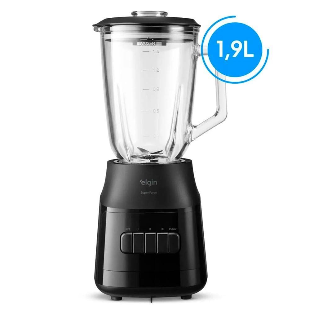 Liquidificador Elgin Super Force Liq20 220V Preta Preta 220V