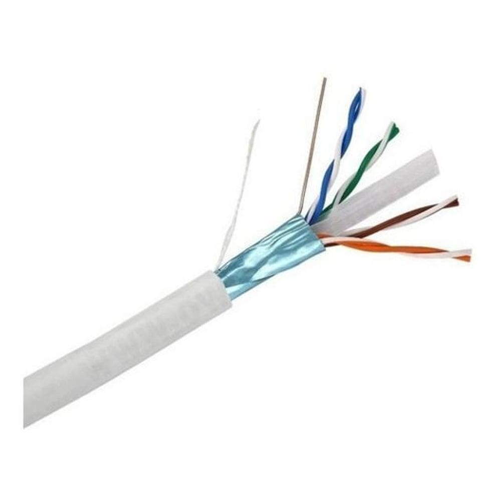 Cabo Rede Externo Blindado   Sol Chuva   Cat 6E 100 Metros