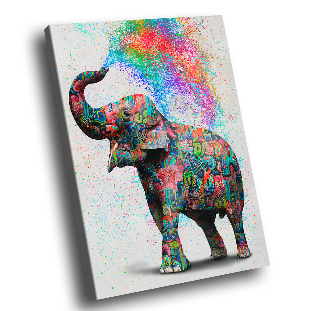 Quadro Elephant Colors