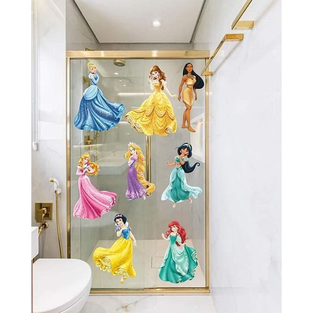 Adesivo Para Box Princesas Mod04