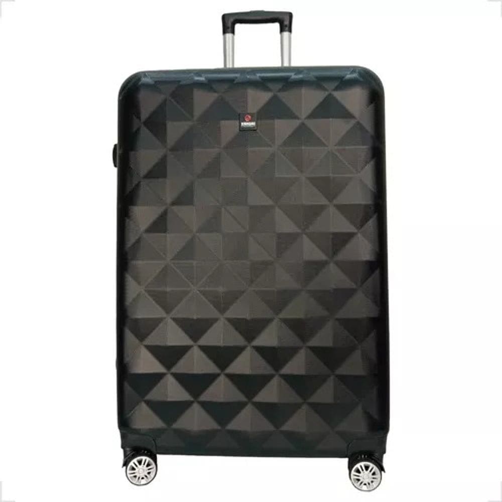 Mala de Viagem Média para 23kg em Abs com Rodas Removíveis 360º e Cadeado - Diamante 26” - Xangai