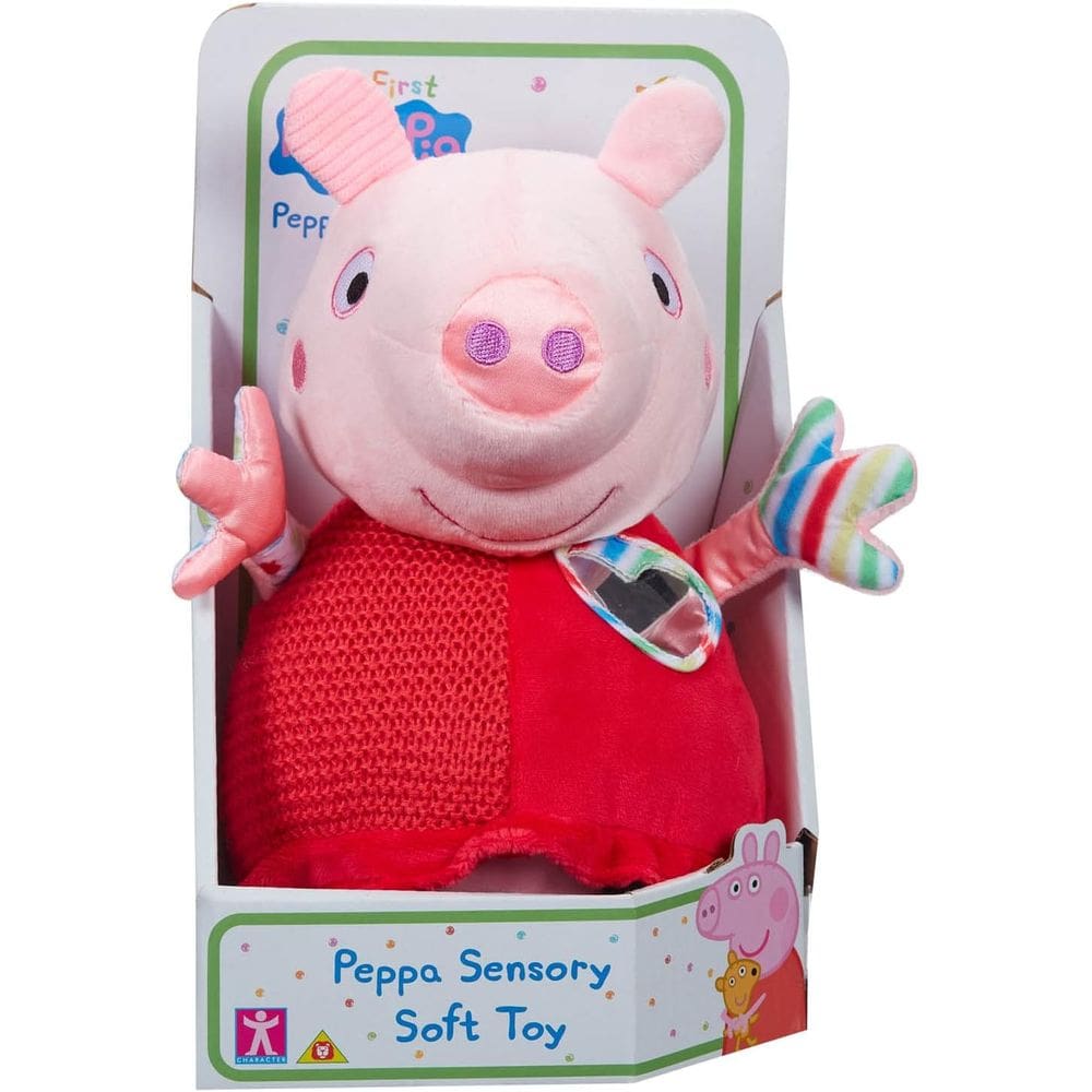 Minha Primeira Pelúcia Bebe Sensorial - Peppa Pig