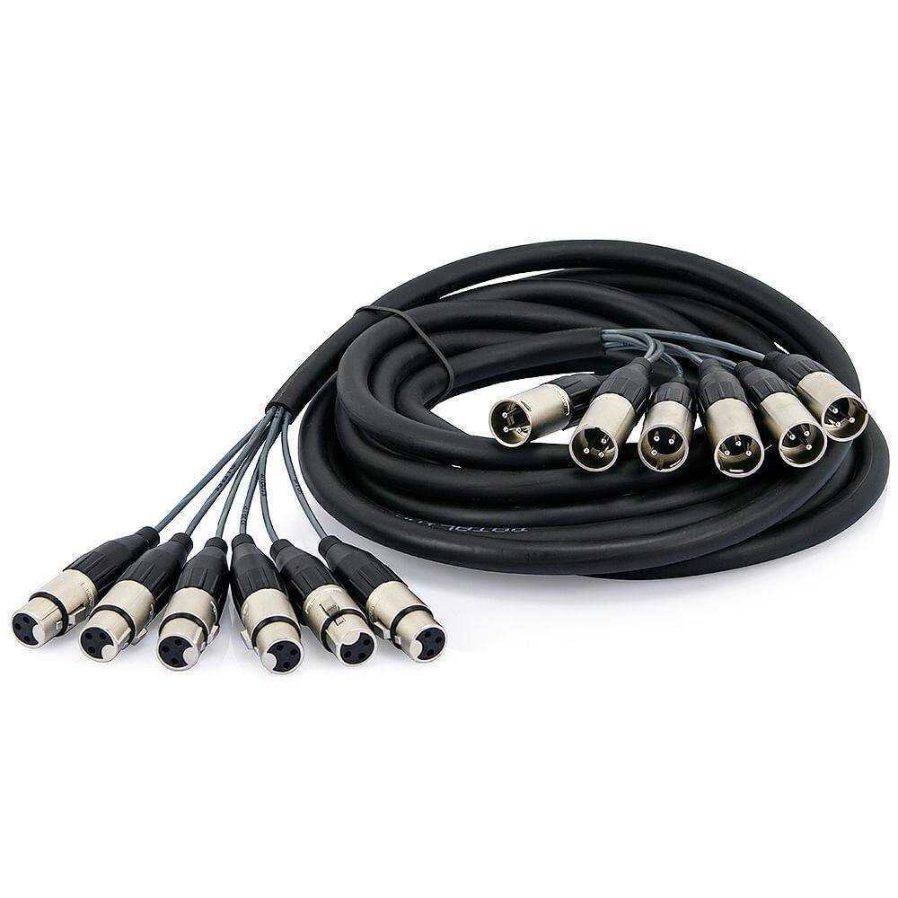 Multicabos Xlr 20 Vias Amphenol - 35 Mt