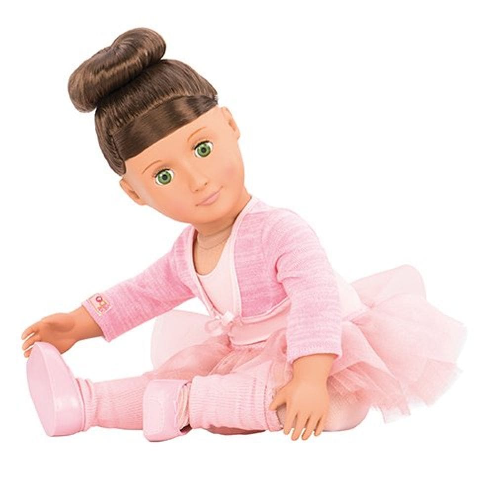 Boneca Our Generation Sydney Lee Deluxe 46 cm com livro