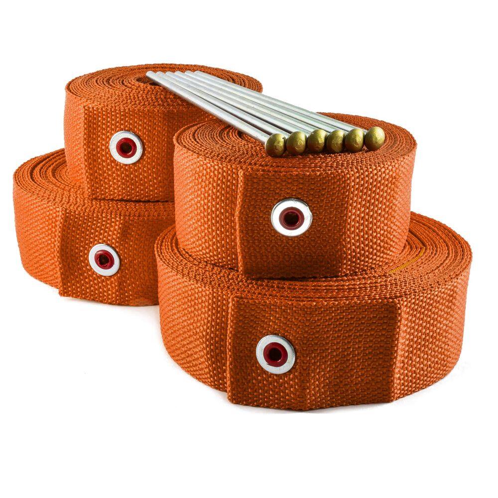 Fitas De Marcação Para Futevôlei 9 X 18 Metros Laranja