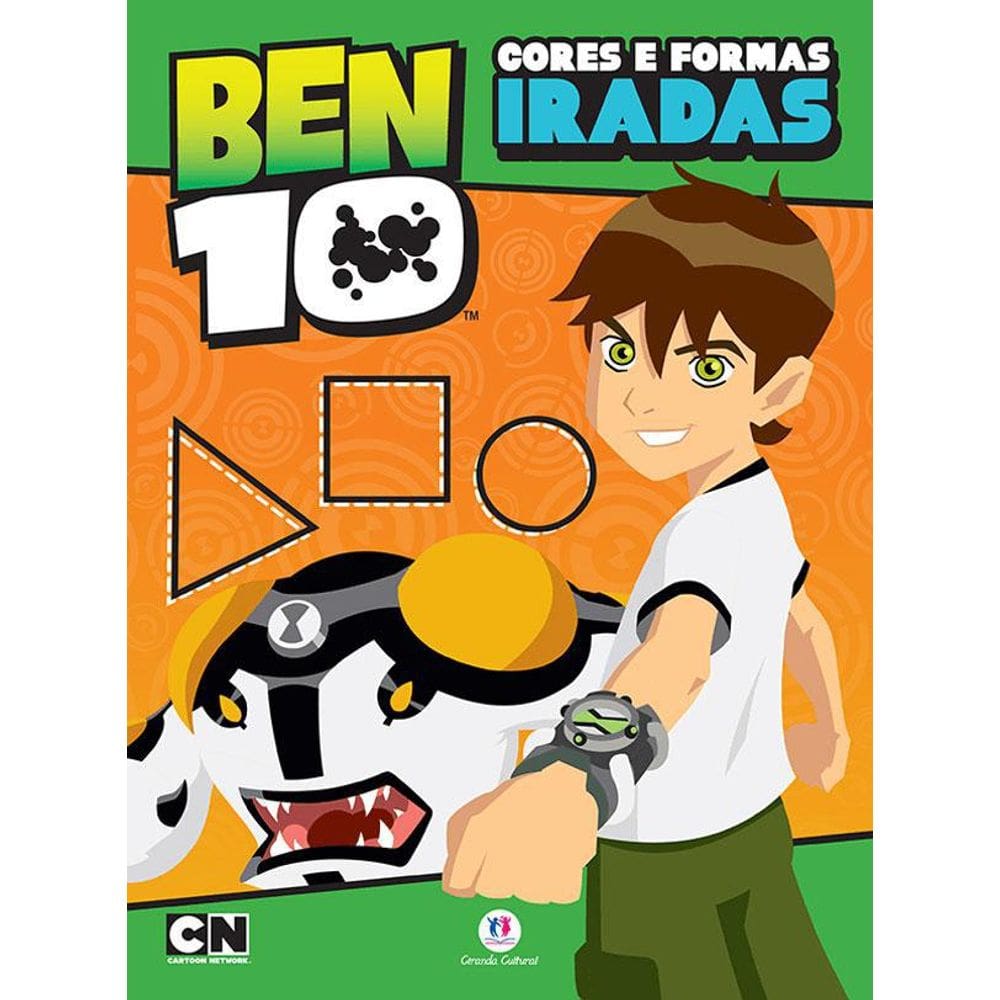 Livro Ben 10 - Cores E Formas Iradas
