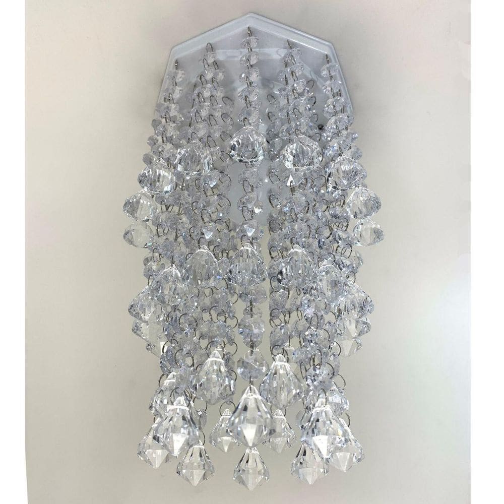 Lustre de Cristal Acrílico Alto Brilho - Design Moderno