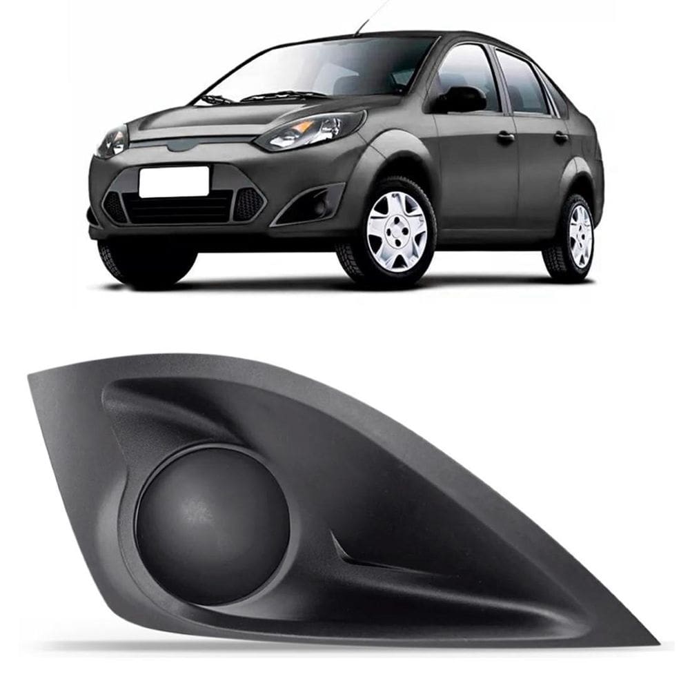 Moldura Do Parachoque Sem Farol De Milha Do Fiesta 2011-