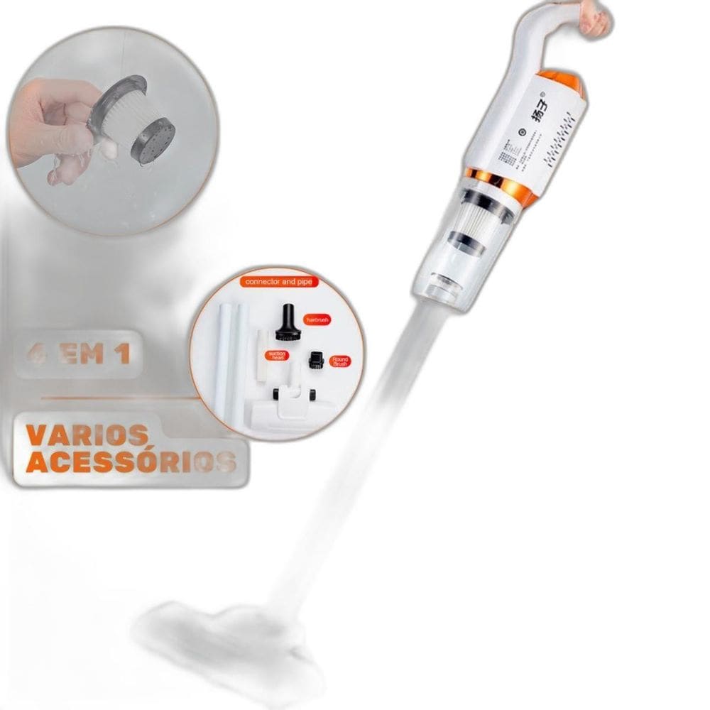 Aspirador De Pó Portátil Usb Compacto E Poderoso