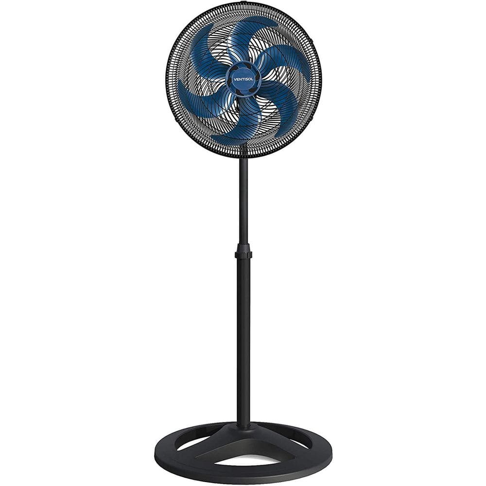 Ventilador de Coluna Ventisol 40cm Pedestal Turbo Azul