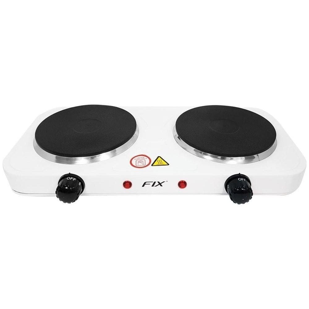 Fogão Portátil Elétrico 2 Bocas - 2.000 Watts - 110V