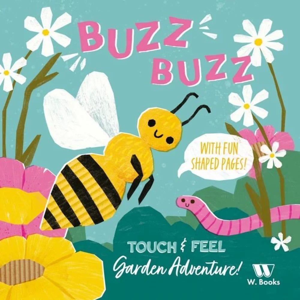 Livro Toque E Sinta Buzz Buzz - Em Inglês - W. Books