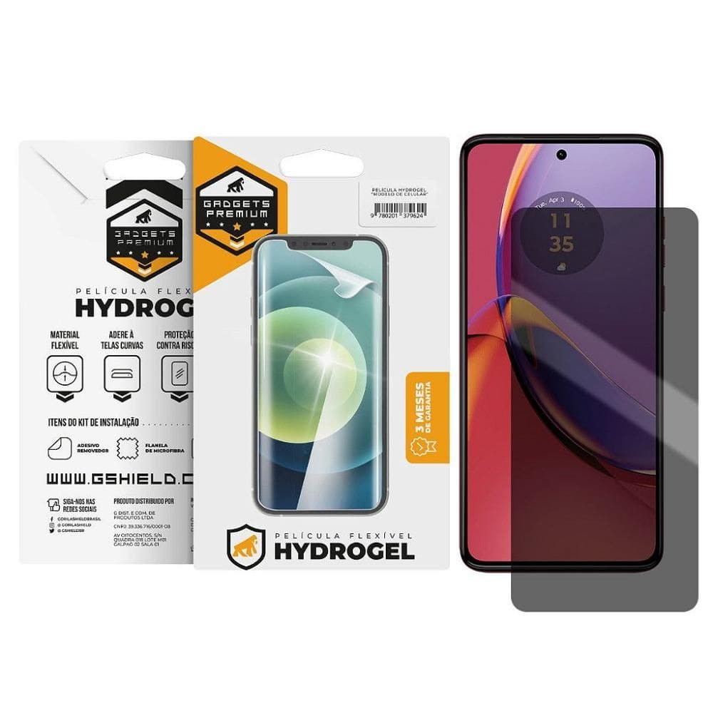 Película para Moto G84 5G - Privacidade Hydrogel - Gshield