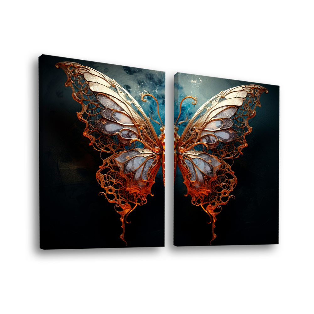 Quadro Decorativo Duo Light Butterfly