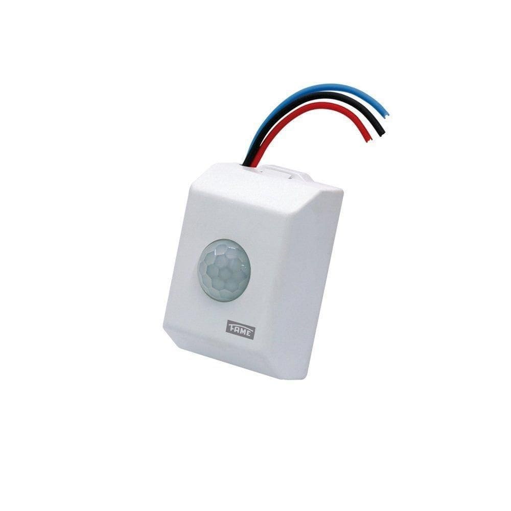 Sensor De Presença Fame De Sobrepor Teto Bivolt Branco
