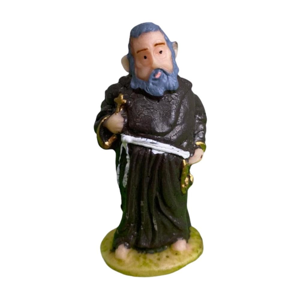 Frei Damião Escultura Em Resina 7 Cm