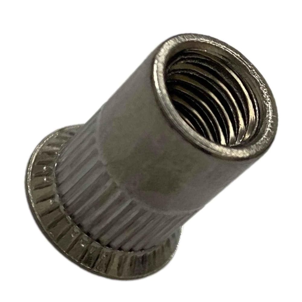 3 Pçs Porca Rebite Rosca M8 Inox Arrebite Aba Plana Conica