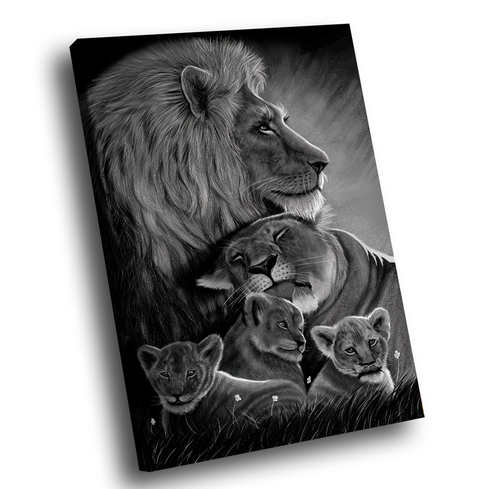 Quadro Decorativo Família Abençoada