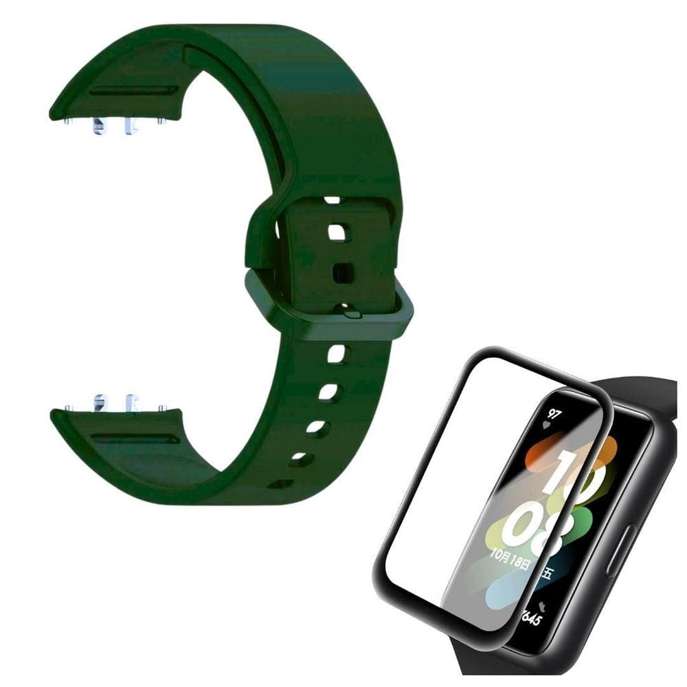 Pulseira Fecho Para Samsung Fit3 + Película Protetora