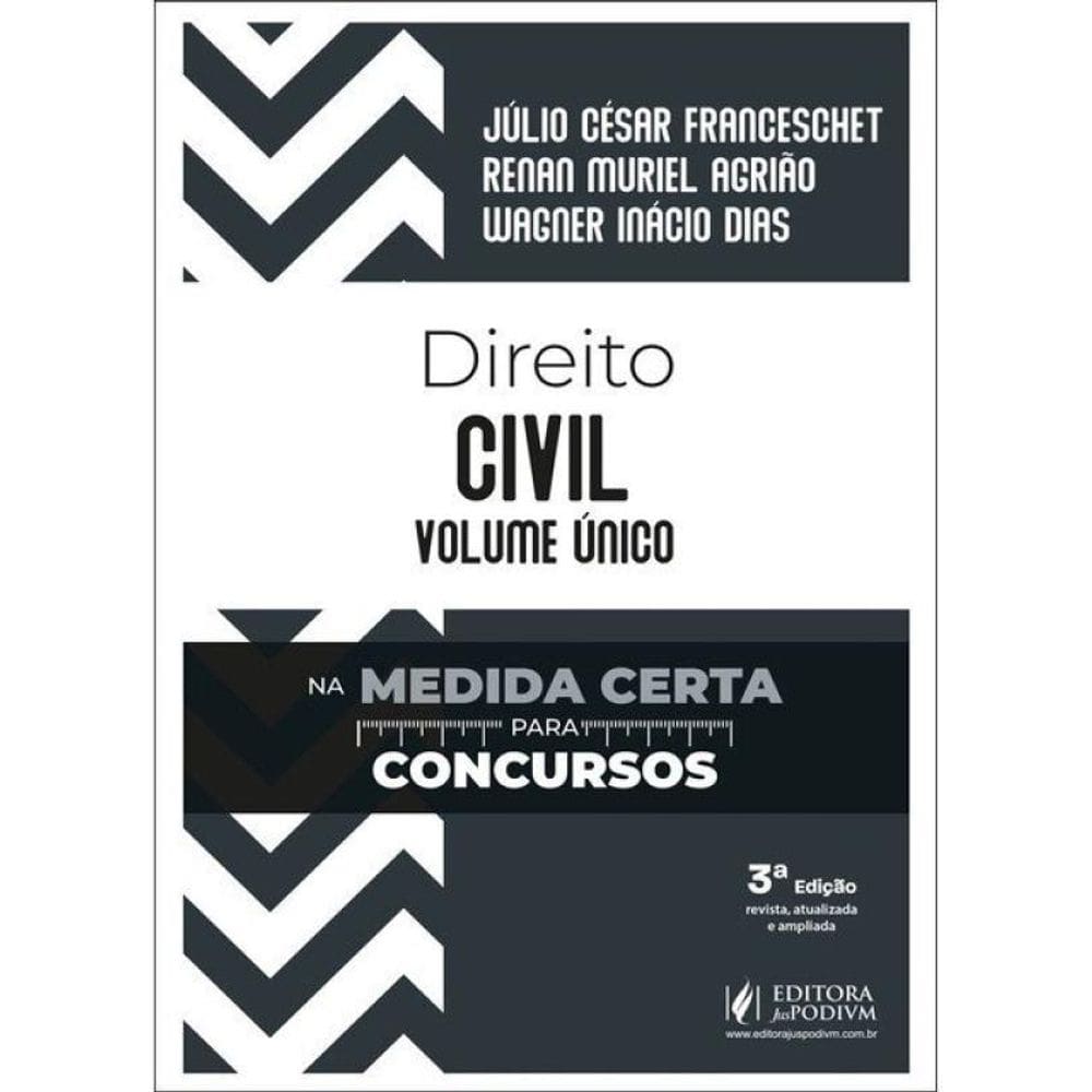 Direito Civil - Volume Único - 2025