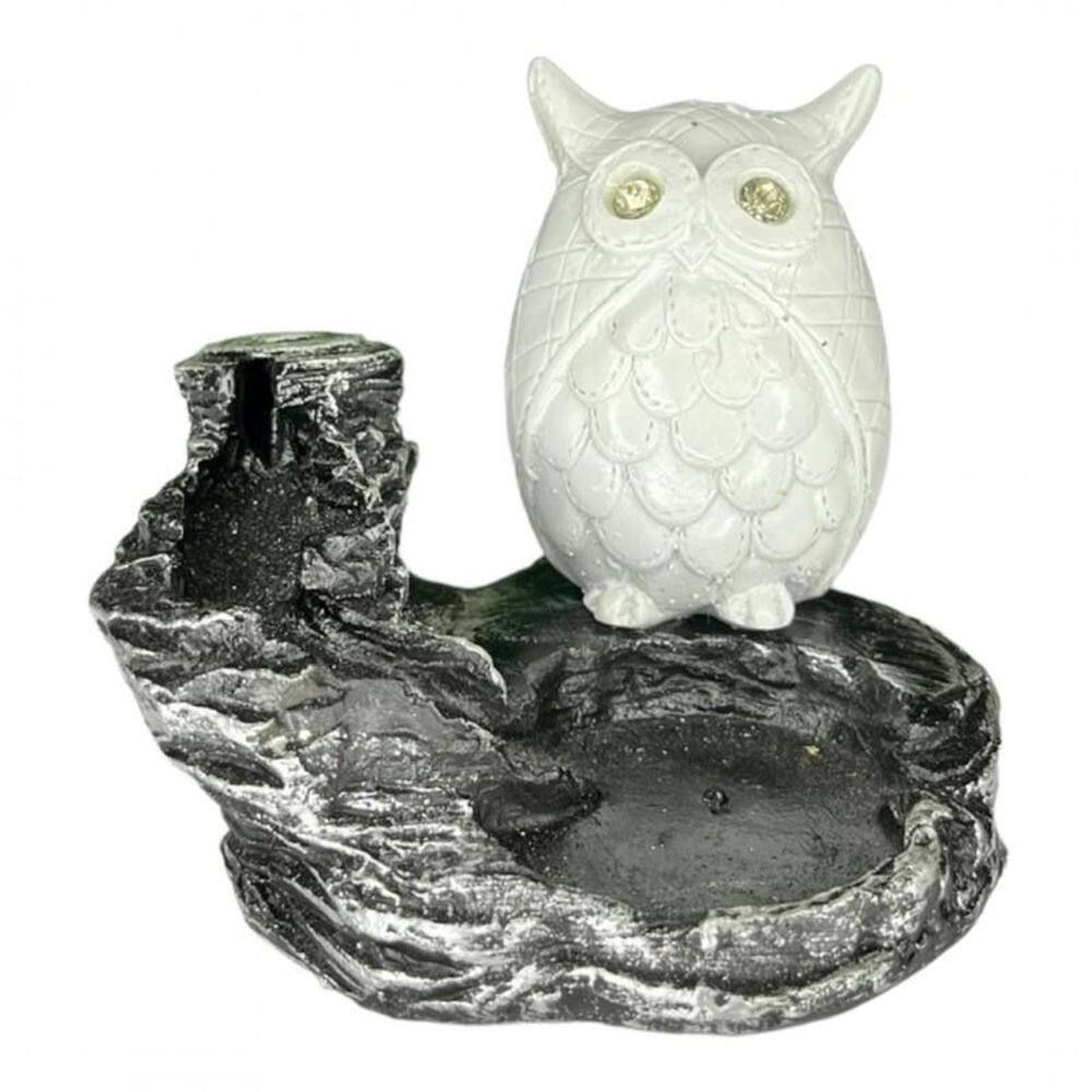 Incensário Cascata Om Lakshmi Gaya Resina- Escolha O Modelo