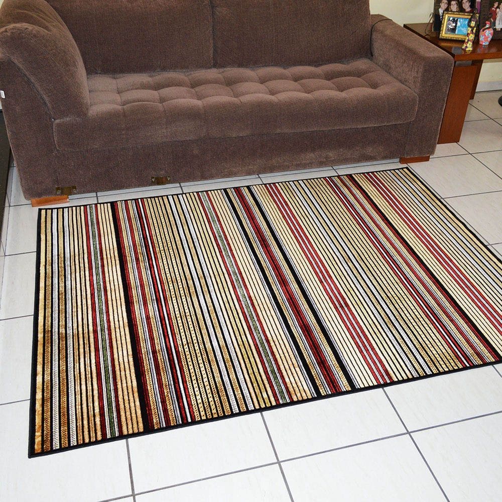 Tapete Veludo Marbella Kilim Vitral 1 150 x 200 cm - Rayza