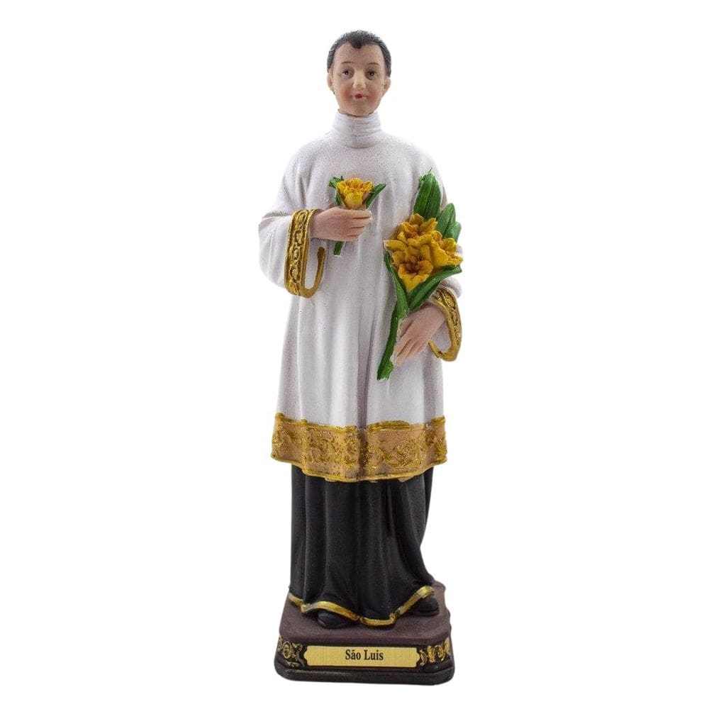 Imagem São Luis Importada Resina 20 Cm