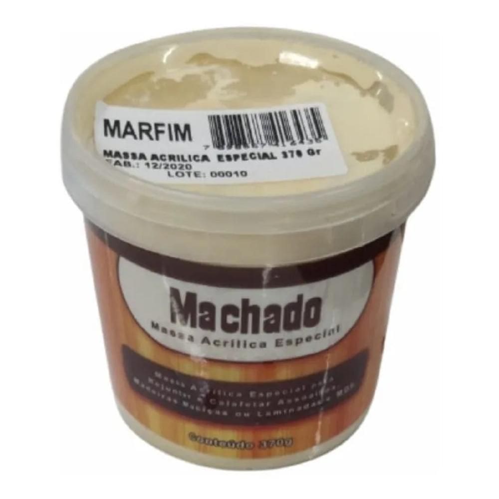 Massa Para Calafetar Madeira Retok Acrilica 370 Gr Marfim