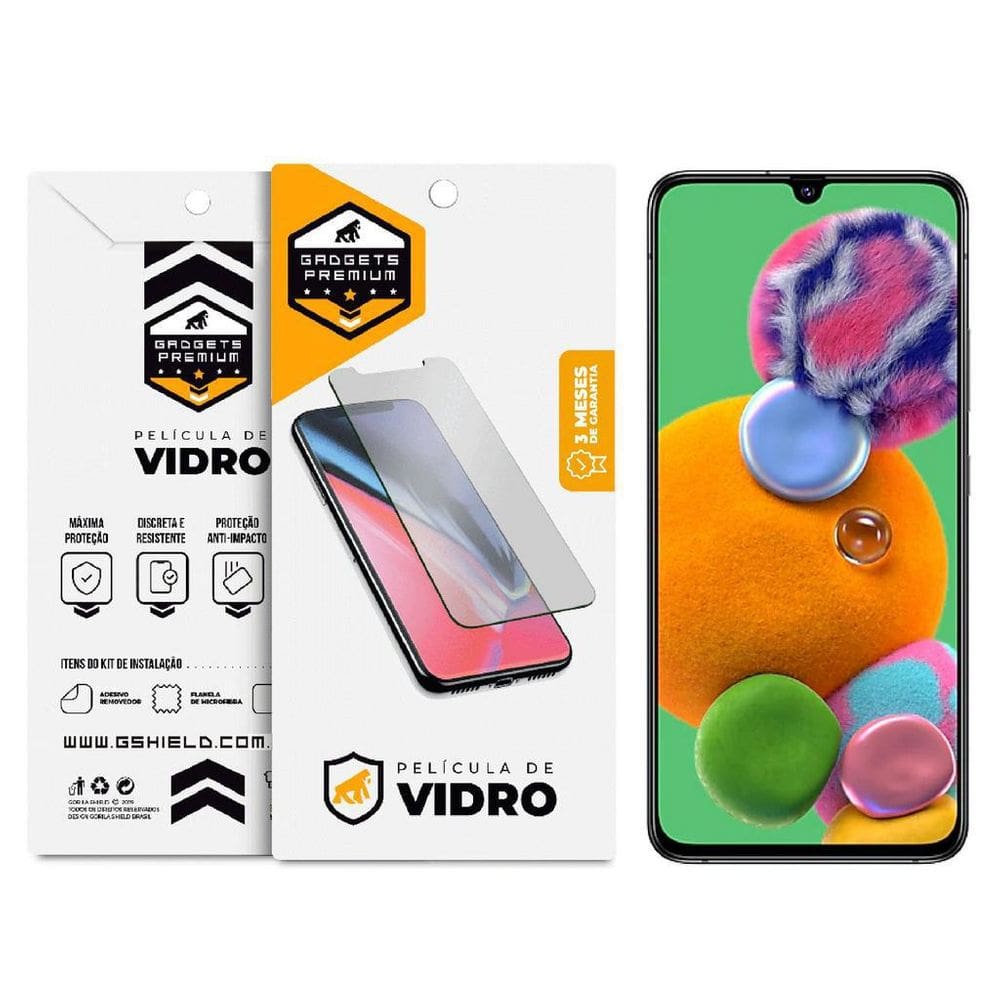 Película De Vidro Dupla Para Samsung Galaxy A90 - Gshield