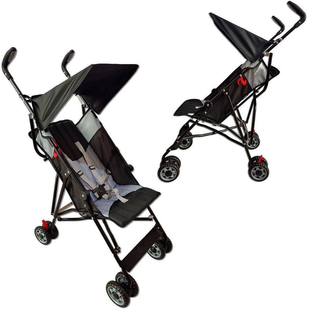 Carrinho Bebê Turim Baby Style Leve Compacto, Reclinável,