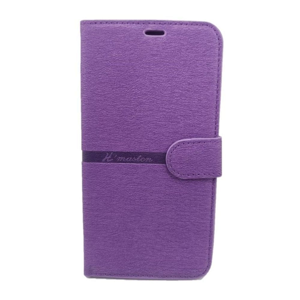 Capa Carteira Para Motorola G10 G20 G30 - Cor Roxa