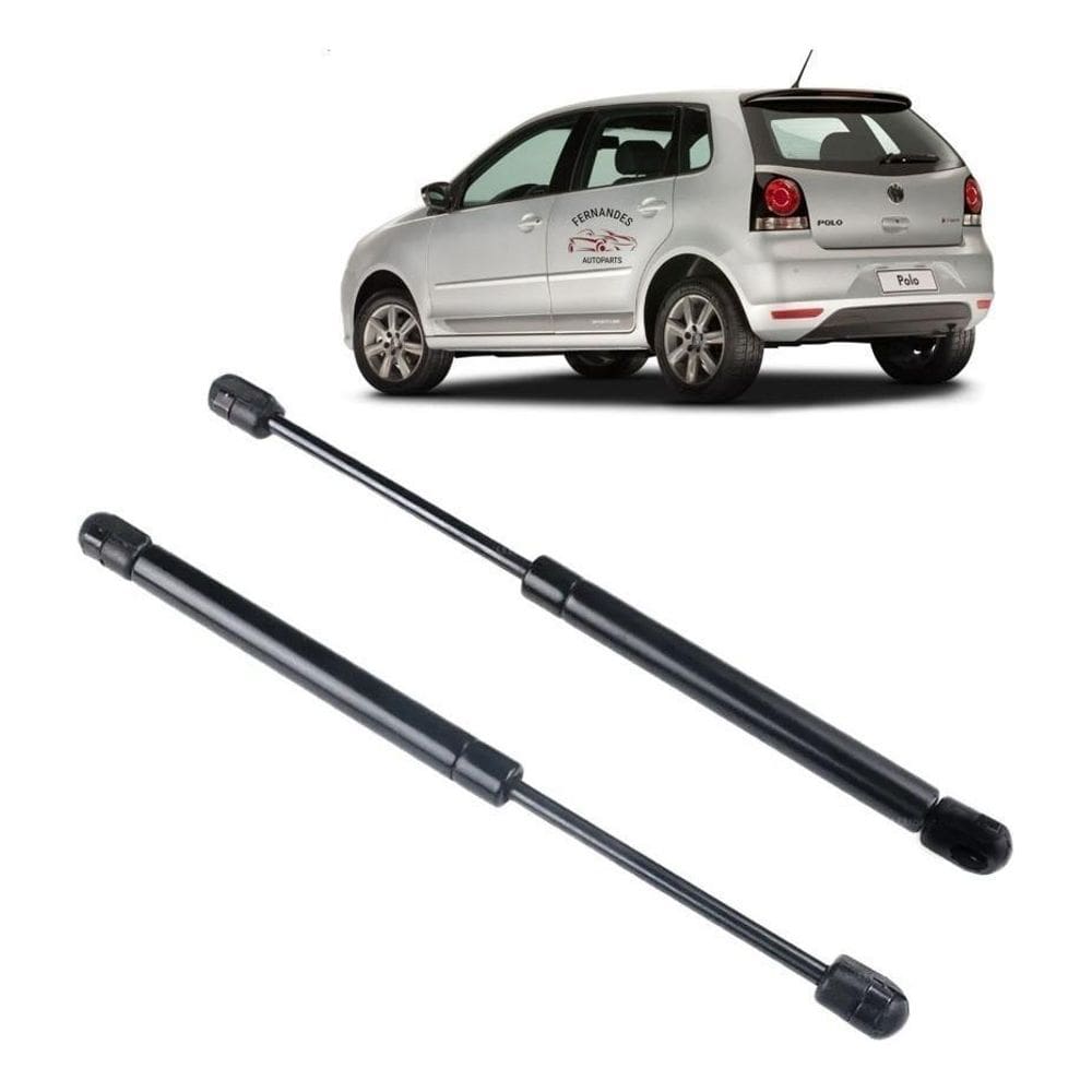 Par Amortecedor Tampa Porta Malas Polo Hatch 2013 2014 2015