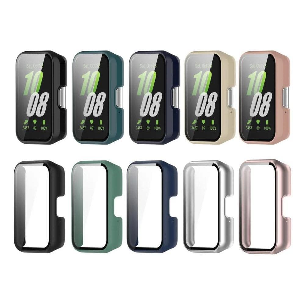 Case Película Compatível Com Samsung Galaxy Fit 3 Smartwatch