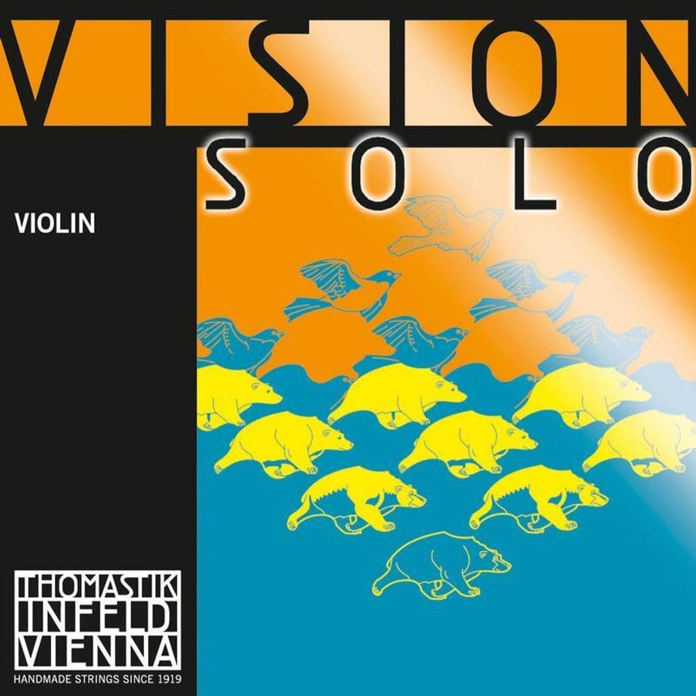 Cordas Violino Thomastik Vision Solo Vis100 4/4 Conjunto C
