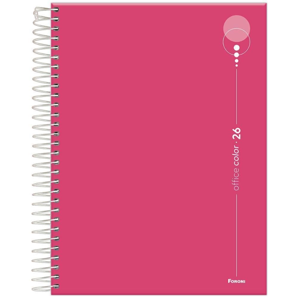 Agenda Diária 2026 Esp 177X240Mm Office Color Pink Foroni