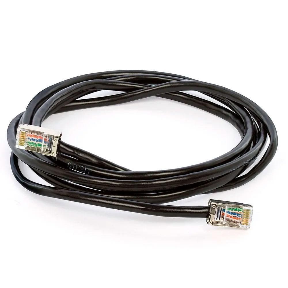 Cabo De Rede Blindado Cat5E Com Rj45 Preto - 20 Metros