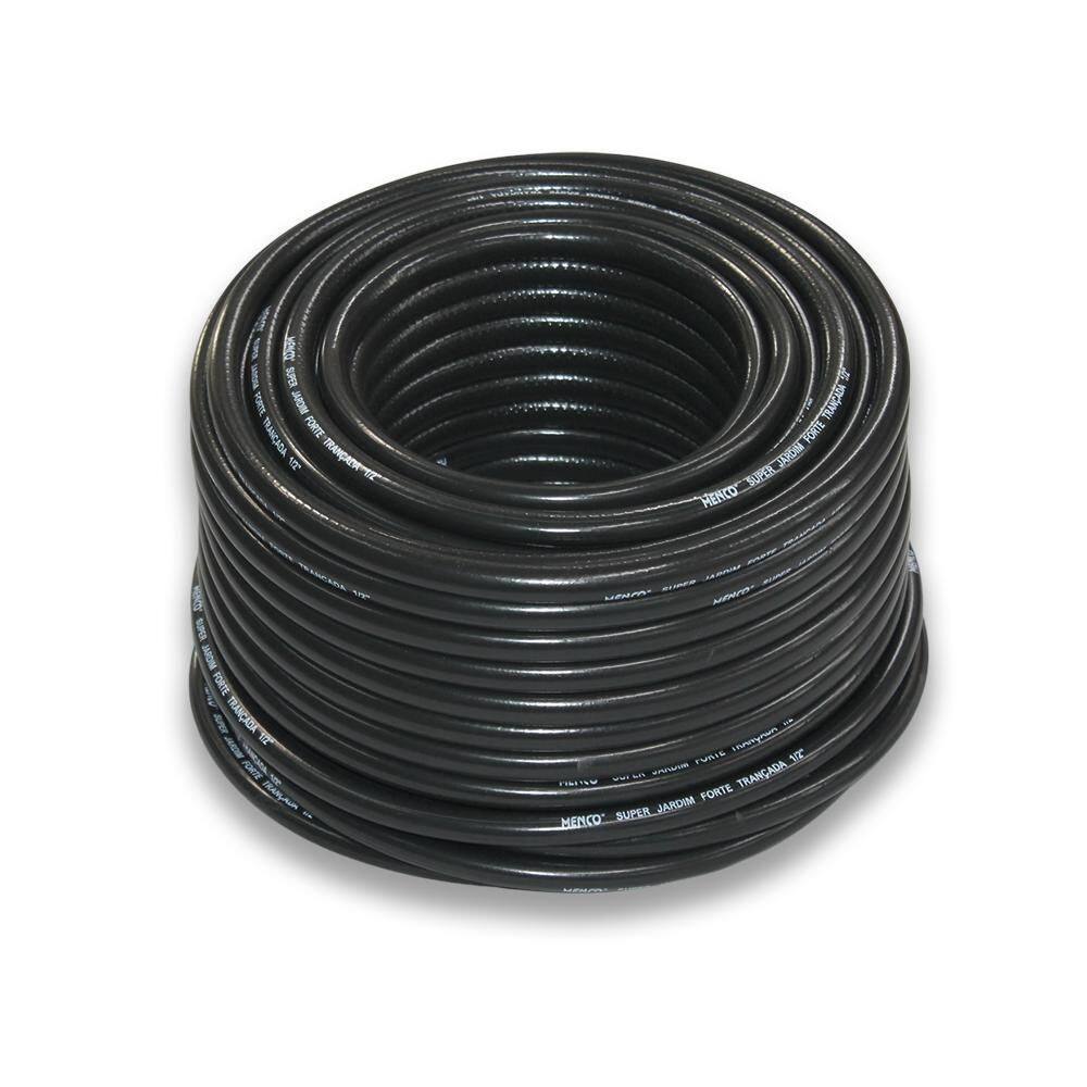 Mangueira Jardinagem Anti Torção Premium Preta 1/2 - 100M