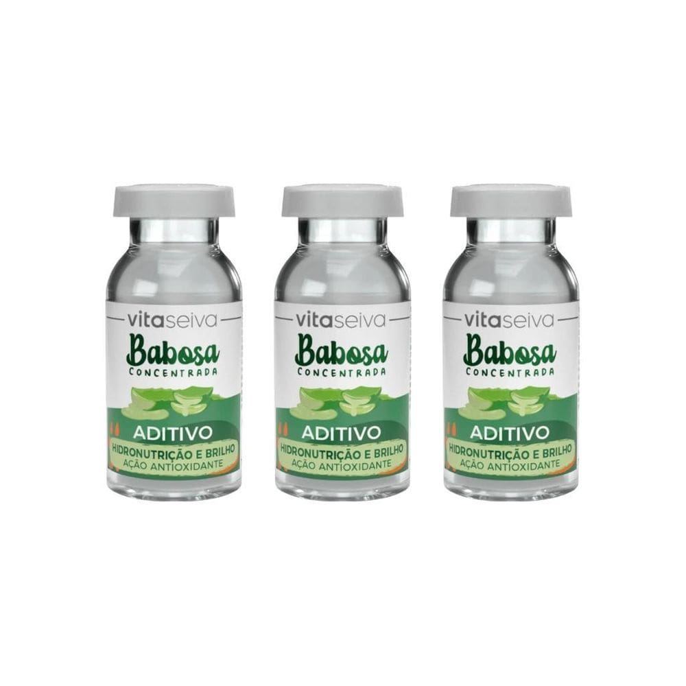 Aditivo Vita Seiva Babosa 10Ml-Kit C/3Un